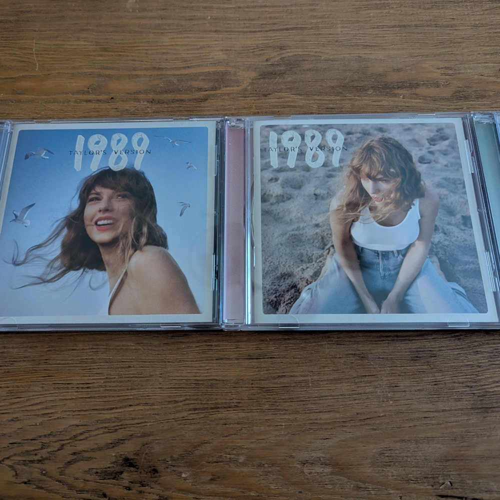 1989 (Taylor's Version) CDs - All 4 Collectible Covers